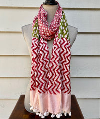Kasbah Pompom Scarf