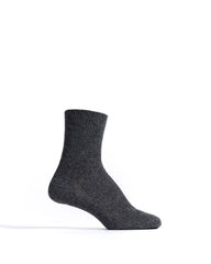 Lanai cashmere socks 70% wool 30% cashmere Dark grey - Anonymous Copenhagen Socks