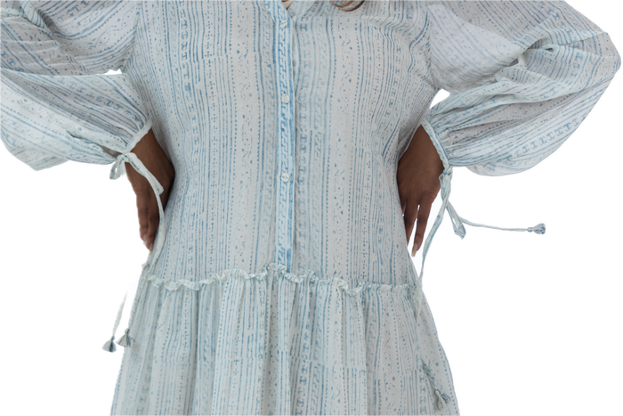 Lizzy Blue Summer Dress