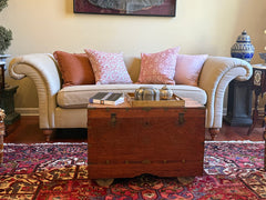 Orchid Dusty Rose Coral Pillow Cover