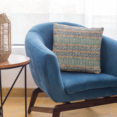 Plutus Blue Lined Stripe Luxury Throw Pillow - Plutus Brands