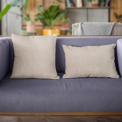 Plutus Blush Solid Shiny Velvet Luxury Throw Pillow - Plutus Brands
