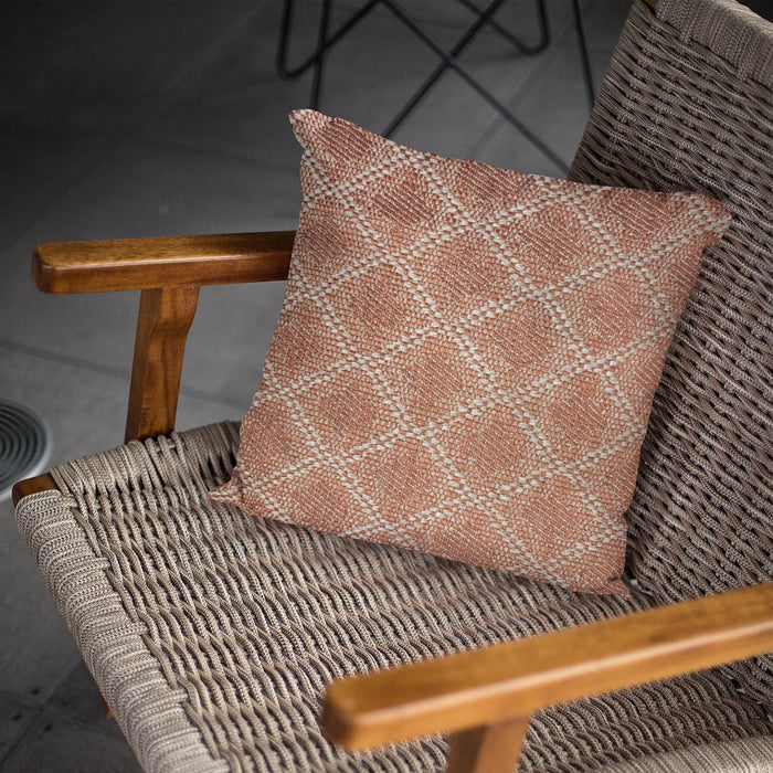 Plutus Brown Diamond Luxury Throw Pillow - Plutus Brands