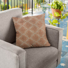 Plutus Brown Diamond Luxury Throw Pillow - Plutus Brands