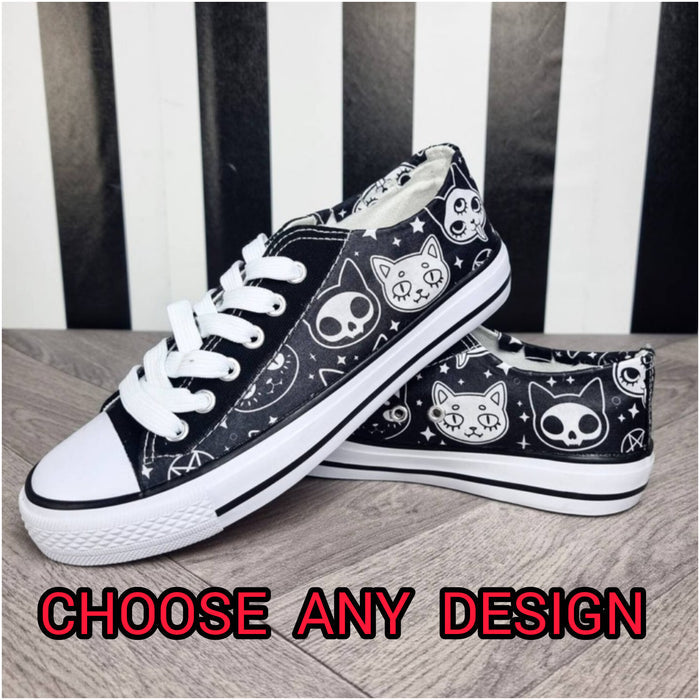 Sneakers. Plain or customized