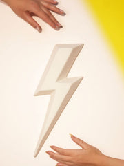 Ziggy, Lightning - White